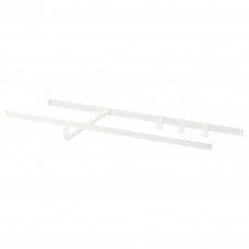 Штанга для одягу IKEA HJALPA білий 80x40 см (204.502.14)