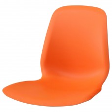 Сидіння стільця зі спинкою IKEA LEIFARNE темно-помаранчевий (204.516.47)