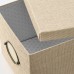 Коробка с крышкой IKEA KVARNVIK бежевый 25x35x20 см (204.594.79)