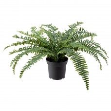 Искусственное растение в горшке IKEA FEJKA папоротник 15 см (204.684.50)