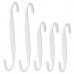 S-крючок IKEA NEREBY белый (204.763.51)