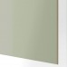 4 панелі для рами розсувних дверей IKEA HOKKSUND глянцевий світло-зелений 100x201 см (204.806.59)