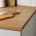 Угловой кухонный шкаф IKEA KNOXHULT серый 100x91 см (204.861.28)