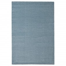 Ковер IKEA LANGSTED короткий ворс голубой 60x90 см (204.951.75)