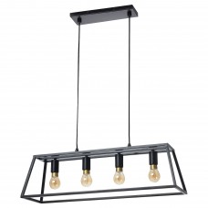Підвісна лампа з 4 лампочками IKEA FELSISK чорний (205.084.94)