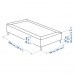 Пружинна основа під матрас IKEA ESPEVAR темно-сірий 90x200 см (292.081.32)