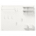 Комбінація перфорованої дошки IKEA SKADIS білий 76x56 см (292.170.61)