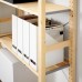 3 секції системи зберігання IKEA IVAR сосна 259x30x179 см (292.483.74)