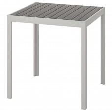 Садовый стол IKEA SJALLAND темно-серый светло-серый 71x71x73 см (292.624.35)