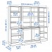 Комбінація меблів IKEA HAVSTA білий 243x47x212 см (292.768.66)