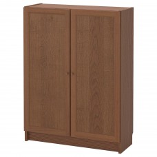 Книжкова шафа IKEA BILLY / OXBERG коричневий 80x30x106 см (292.810.47)