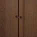 Шкаф книжный IKEA BILLY / OXBERG коричневый 80x30x106 см (292.810.47)