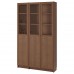 Книжный шкаф IKEA BILLY / OXBERG коричневый 120x30x202 см (292.817.83)