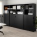 Комбинация шкафов и стелажей IKEA GALANT черный 320x200 см (292.852.10)