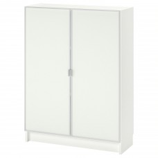 Шафа-вітрина IKEA BILLY / MORLIDEN білий 80x30x106 см (292.873.70)