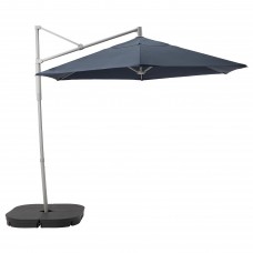 Підвісна парасолька з основою IKEA OXNO / LINDOJA синій 300 см (292.914.66)