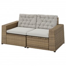 Модульний диван IKEA SOLLERON коричневий сірий 161x82x84 см (293.032.14)
