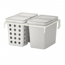 Комплект для сортировки мусора IKEA HALLBAR 42 л (293.088.29)