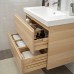 Набір меблів для ванної IKEA GODMORGON / ODENSVIK білений дуб 83 см (293.155.42)