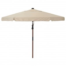 Зонт от солнца IKEA BETSO / VARHOLMEN бежевый 300 см (293.203.60)