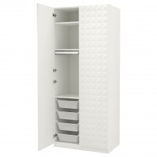 Гардероб IKEA PAX / VINGROM білий білий 100x60x236 см (293.209.11)