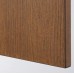 Гардероб IKEA PAX / FORSAND/VIKEDAL коричневий дзеркальне скло 150x60x201 см (293.293.46)