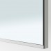 Кутовий гардероб IKEA PAX / REPVAG/VIKEDAL білений дуб дзеркальне скло 160/88x236 см (293.309.91)