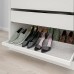 Выдвижная полка с вставкой для обуви IKEA KOMPLEMENT белый светло-серый 100x58 см (293.320.75)