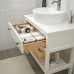 Набір меблів для ванної IKEA HEMNES / TORNVIKEN білий 82 см (293.361.01)