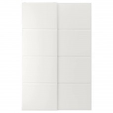 Пара раздвижных дверей IKEA TJORHOM белый 150x236 см (293.362.62)