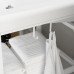 Шкафчик с раковиной IKEA ENHET / TVALLEN белый 64x43x65 см (293.364.79)