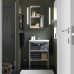 Комплект мебели для ванной IKEA ENHET / TVALLEN белый 64x43x87 см (293.375.77)