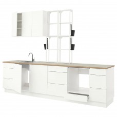 Кухня IKEA ENHET білий 323x63.5x241 см (293.378.36)