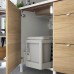 Кухня IKEA ENHET белый 323x63.5x241 см (293.378.60)