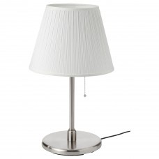 Лампа настільна IKEA MYRHULT / KRYSSMAST білий нікельований (293.859.88)