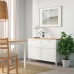 Комбінація шаф та стелажів IKEA BESTA білий 120x42x76 см (293.877.08)