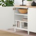 Комбінація шаф та стелажів IKEA BESTA білий 180x42x76 см (293.877.65)