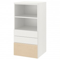 Стелаж IKEA SMASTAD / PLATSA білий 60x57x123 см (293.879.87)