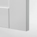 Кутова кухня IKEA KNOXHULT сірий 183x122x91 см (293.884.06)