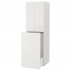 Гардероб с выдвижным модулем IKEA SMASTAD белый белый 60x57x196 см (293.890.19)