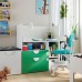 Письмовий стіл IKEA SMASTAD білий зелений 90x79x100 см (293.922.72)