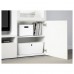 Комбинация мебели для TV IKEA BESTA / LACK белый 240x42x129 см (293.986.84)