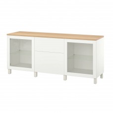 Комбінація меблів IKEA BESTA білий 180x42x76 см (294.190.78)