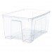 Коробка IKEA SAMLA прозрачный 56x39x28 см/45 л (301.029.74)