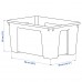 Коробка IKEA SAMLA прозорий 56x39x28 см/45 л (301.029.74)