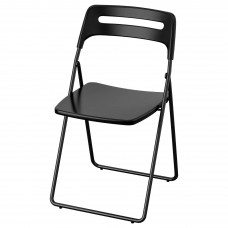 Розкладний стілець IKEA NISSE чорний (301.150.66)