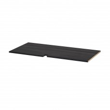 Полка для углового кухонного шкафа IKEA UTRUSTA черный 128 см (302.132.98)