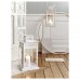 Підсвічник для формової свічки IKEA BORRBY білий 28 см (302.701.42)