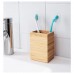 Контейнер для зубных щеток IKEA DRAGAN бамбук (302.714.91)