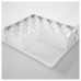 Пенополиуретановый матрас IKEA MOSHULT жесткий белый 90x200 см (302.723.39)